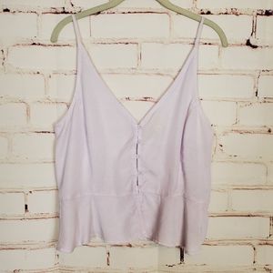 NWOT Cloth & Stone Lavender Tank Top